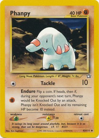 Phanpy (43/111) [Neo Genesis Unlimited] | Exor Games Bridgewater