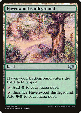 Havenwood Battleground [Commander 2014] | Exor Games Bridgewater