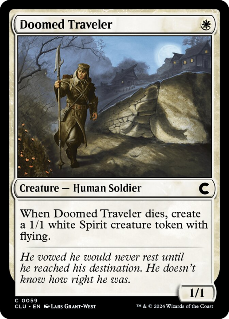 Doomed Traveler [Ravnica: Clue Edition] | Exor Games Bridgewater