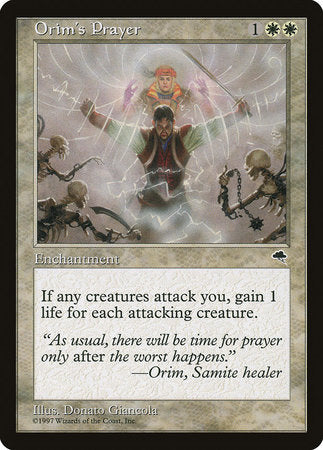 Orim's Prayer [Tempest] | Exor Games Bridgewater