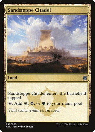 Sandsteppe Citadel [Khans of Tarkir] | Exor Games Bridgewater