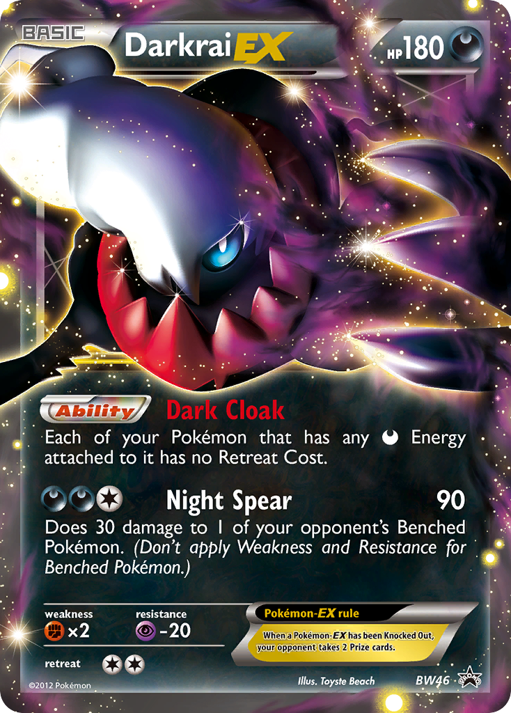 Darkrai EX (BW46) [Black & White: Black Star Promos] | Exor Games Bridgewater