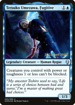 Tetsuko Umezawa, Fugitive [Dominaria Promos] | Exor Games Bridgewater