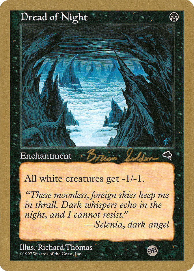 Dread of Night (Brian Selden) (SB) [World Championship Decks 1998] | Exor Games Bridgewater