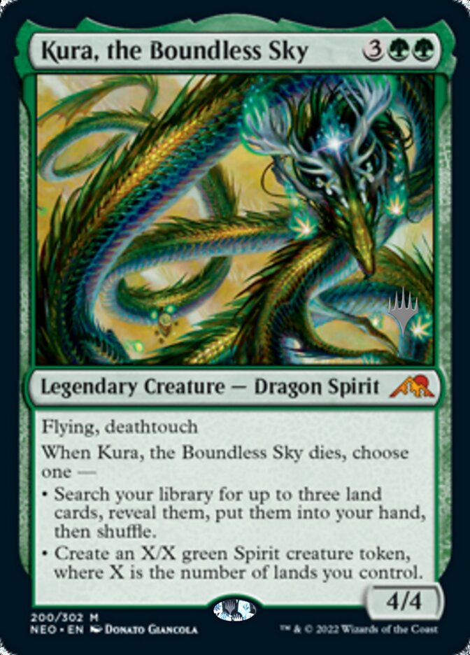 Kura, the Boundless Sky (Promo Pack) [Kamigawa: Neon Dynasty Promos] | Exor Games Bridgewater