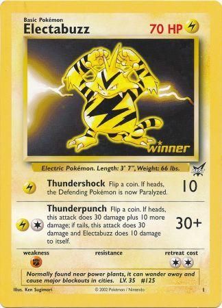 Electabuzz (1) (Jumbo Card) [Best of Promos] | Exor Games Bridgewater