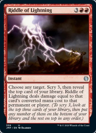 Riddle of Lightning [Jumpstart] | Exor Games Bridgewater