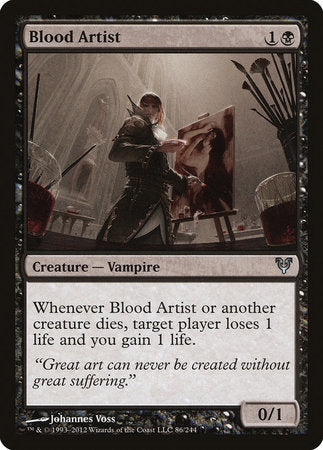 Blood Artist [Avacyn Restored] | Exor Games Bridgewater