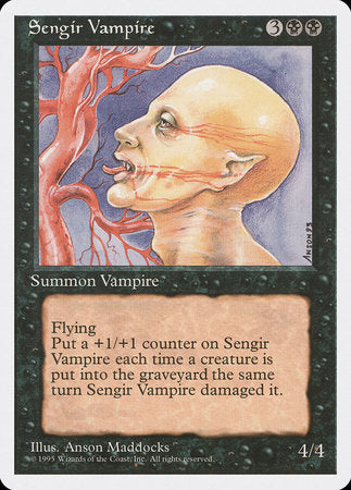 Sengir Vampire [Fourth Edition] | Exor Games Bridgewater