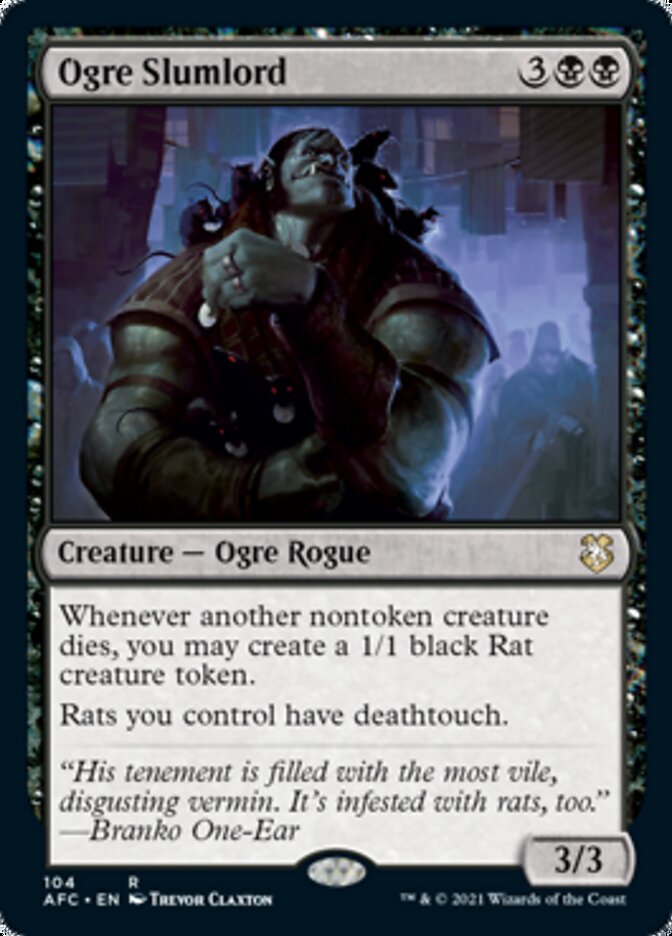 Ogre Slumlord [Dungeons & Dragons: Adventures in the Forgotten Realms Commander] | Exor Games Bridgewater