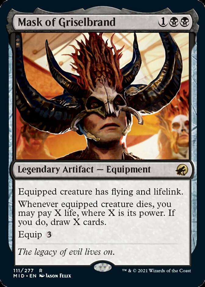Mask of Griselbrand [Innistrad: Midnight Hunt] | Exor Games Bridgewater