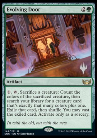 Evolving Door (Promo Pack) [Streets of New Capenna Promos] | Exor Games Bridgewater