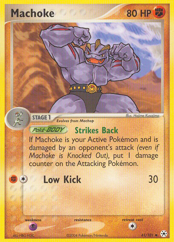 Machoke (41/101) [EX: Hidden Legends] | Exor Games Bridgewater