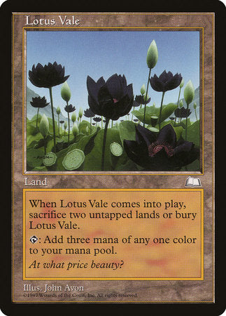 Lotus Vale [Weatherlight] | Exor Games Bridgewater