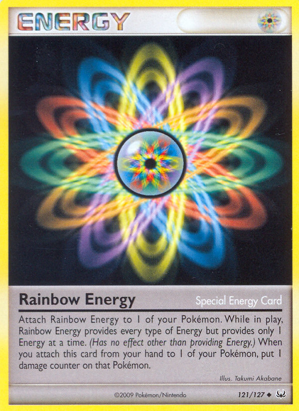 Rainbow Energy (121/127) [Platinum: Base Set] | Exor Games Bridgewater