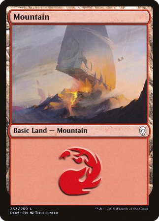 Mountain (263) [Dominaria] | Exor Games Bridgewater