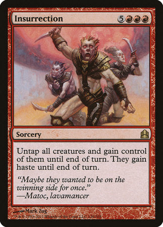 Insurrection [Commander 2011] | Exor Games Bridgewater