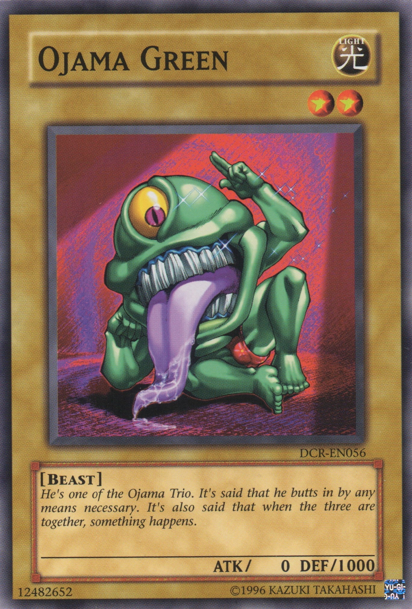 Ojama Green [DCR-EN056] Common | Exor Games Bridgewater