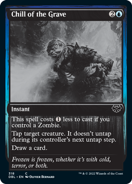 Chill of the Grave [Innistrad: Double Feature] | Exor Games Bridgewater