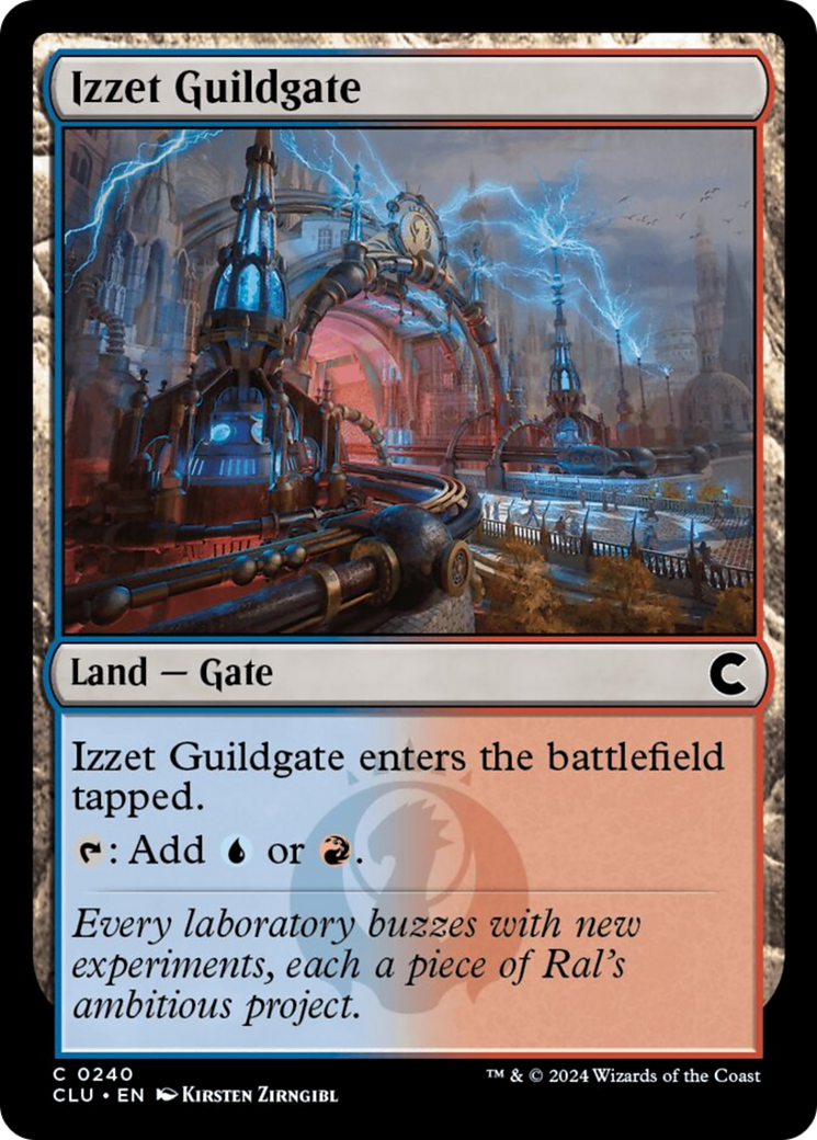 Izzet Guildgate [Ravnica: Clue Edition] | Exor Games Bridgewater