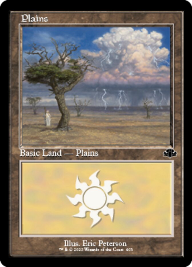 Plains (403) (Retro) [Dominaria Remastered] | Exor Games Bridgewater