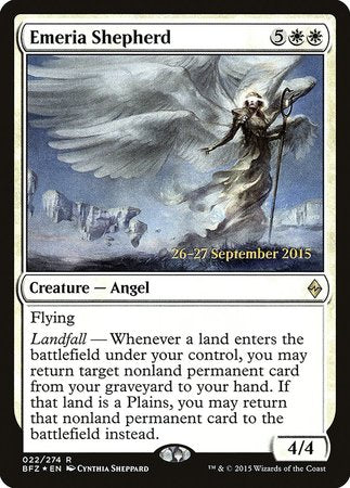 Emeria Shepherd [Battle for Zendikar Promos] | Exor Games Bridgewater