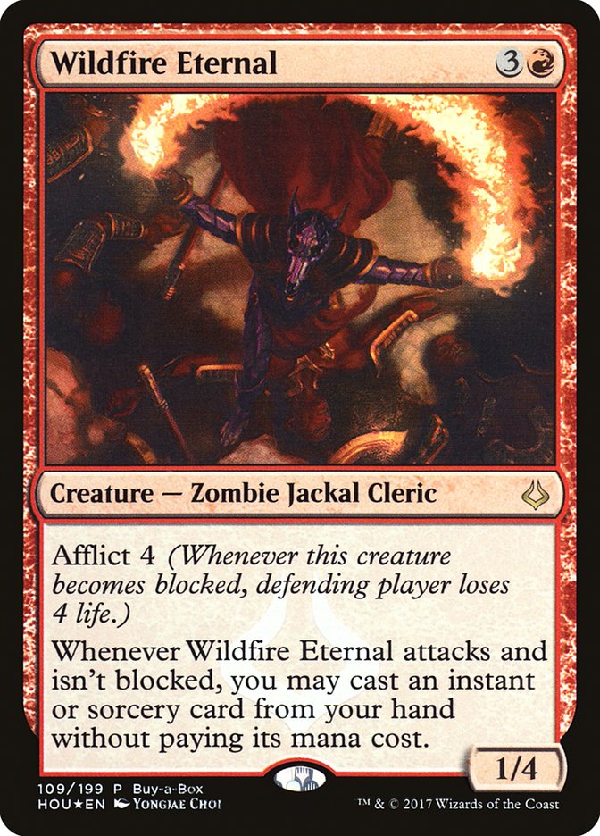 Wildfire Eternal (Buy-A-Box) [Hour of Devastation Promos] | Exor Games Bridgewater