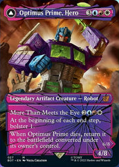 Optimus Prime, Hero // Optimus Prime, Autobot Leader (Shattered Glass) [Universes Beyond: Transformers] | Exor Games Bridgewater