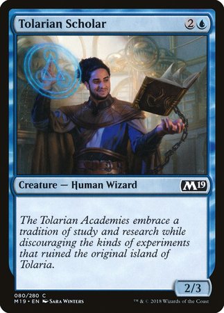 Tolarian Scholar [Core Set 2019] | Exor Games Bridgewater