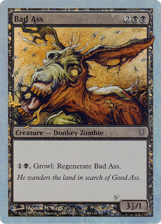 Bad Ass (Alternate Foil) [Unhinged] | Exor Games Bridgewater