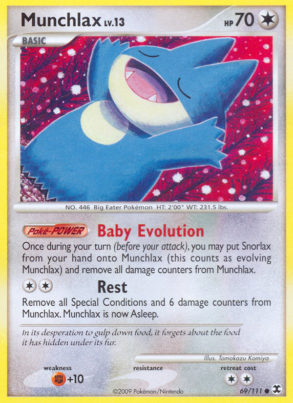 Munchlax (69/111) [Platinum: Rising Rivals] | Exor Games Bridgewater