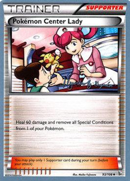 Pokemon Center Lady (93/106) (Primal Groudon - Alejandro Ng-Guzman) [World Championships 2015] | Exor Games Bridgewater