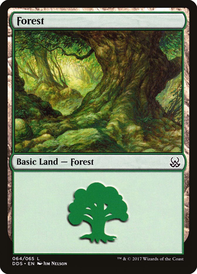 Forest (64) [Duel Decks: Mind vs. Might] | Exor Games Bridgewater