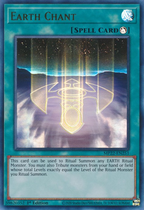 Earth Chant [MP22-EN251] Ultra Rare | Exor Games Bridgewater