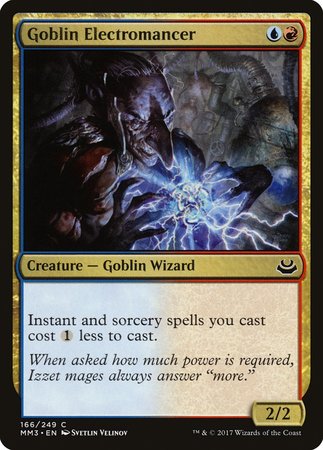 Goblin Electromancer [Modern Masters 2017] | Exor Games Bridgewater