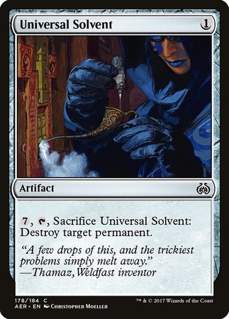 Universal Solvent [Aether Revolt] | Exor Games Bridgewater