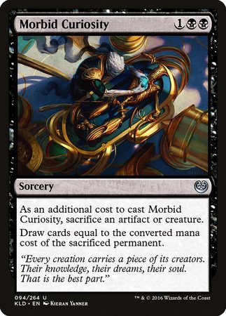 Morbid Curiosity [Kaladesh] | Exor Games Bridgewater