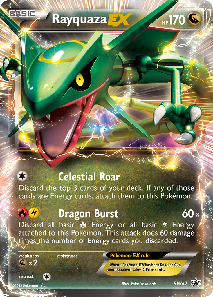 Rayquaza EX (BW47) [Black & White: Black Star Promos] | Exor Games Bridgewater