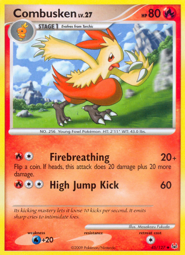 Combusken (45/127) [Platinum: Base Set] | Exor Games Bridgewater