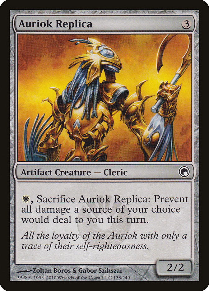 Auriok Replica [Scars of Mirrodin] | Exor Games Bridgewater