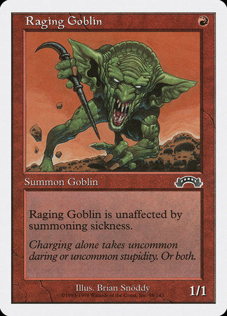 Raging Goblin [Anthologies] | Exor Games Bridgewater