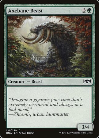 Axebane Beast [Ravnica Allegiance] | Exor Games Bridgewater