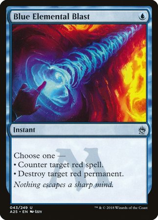 Blue Elemental Blast [Masters 25] | Exor Games Bridgewater