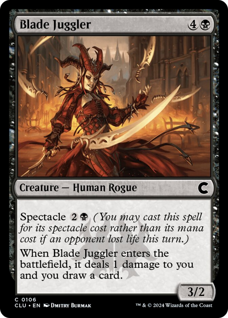 Blade Juggler [Ravnica: Clue Edition] | Exor Games Bridgewater