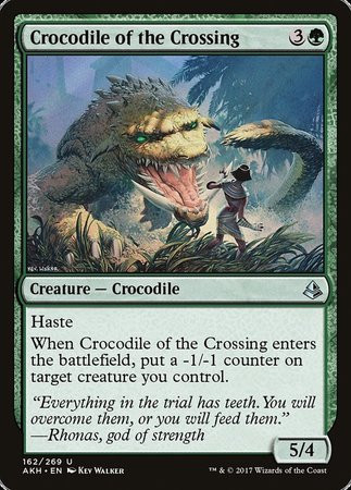 Crocodile of the Crossing [Amonkhet] | Exor Games Bridgewater