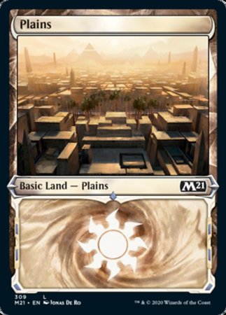 Plains (Showcase) [Core Set 2021] | Exor Games Bridgewater