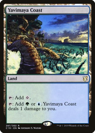 Yavimaya Coast [Commander 2019] | Exor Games Bridgewater