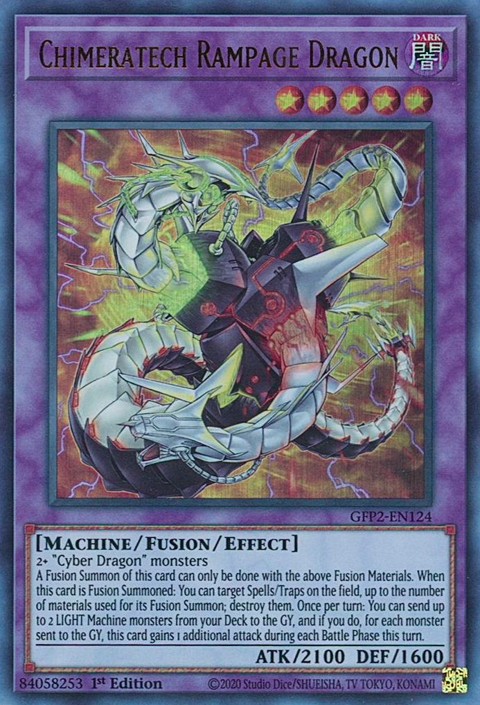 Chimeratech Rampage Dragon [GFP2-EN124] Ultra Rare | Exor Games Bridgewater