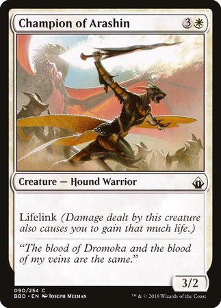 Champion of Arashin [Battlebond] | Exor Games Bridgewater