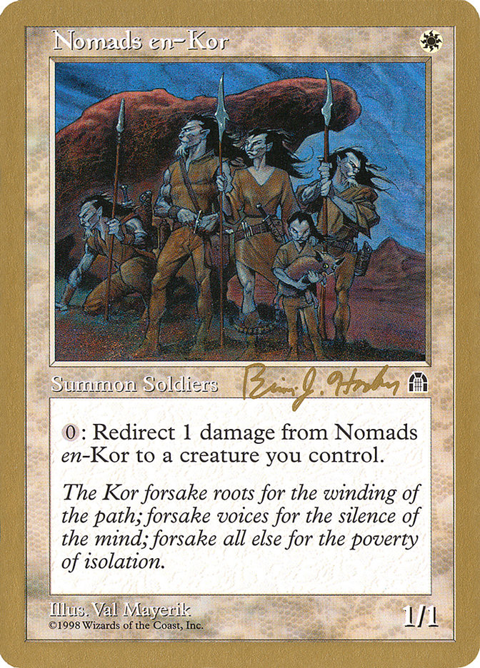 Nomads en-Kor (Brian Hacker) [World Championship Decks 1998] | Exor Games Bridgewater